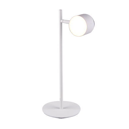 LED-Schreibtisch-Tischlampe 4,2W KUBIK Weiß 3000K GOLDLUX (Polux)