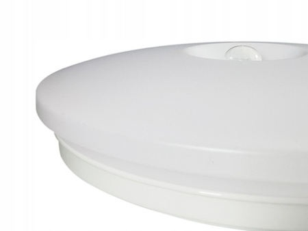 Plafond LED-Deckenleuchte 24W 1920lm 4000K Neutral IP44 mit Bewegungs- und Dämmerungssensor Ecolight