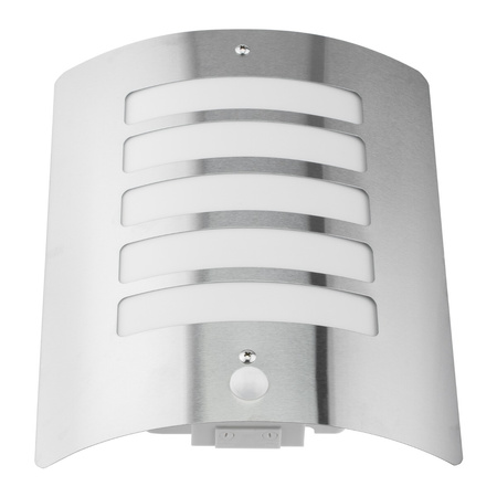 Gartenwandleuchte E27 LUGO Stahlfassadenwandleuchte PIR-Sensor