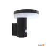 Solar-LED-Gartenwandleuchte 5,5W 4000K Schwarz Elevation Lamp SOLARIS 3 Kobi