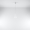 LED-Pendelleuchte DIEGO E27 Überhang Weiß SOLLUX