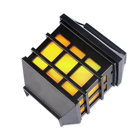 Wandleuchte Solar LED Gartenfassadenleuchte IP44 mit Flammeneffekt