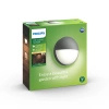 Gartenlampe LED Wandleuchte CAPRICORN 6W 2700K IP44 Rund Anthrazit PHILIPS