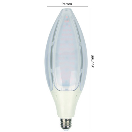 LED Park Street Glühbirne E40/E27 55W 5500lm 4000K Rocket IP65 ECOLIGHT