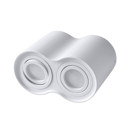 Deckenanbauleuchte Hadar R2 2xGU10 beweglich rund weiß