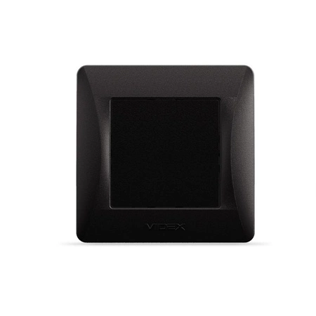 Abdeckung für Schaltsteckdosenrahmen Schwarz BINERA VIDEX