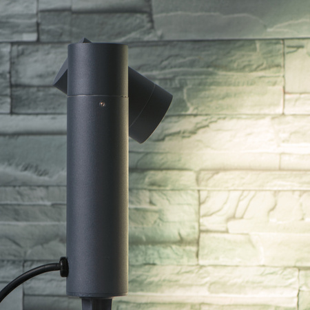 Außenstrahler USTI GU10 IP54 40cm Anthrazit KANLUX