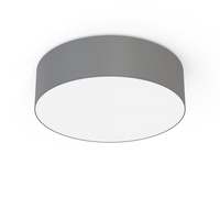 CAMERON Deckenleuchte 9682 Nowodvorski Grau 4xE27 Deckenaufbauleuchten Rund PVC 65 cm Modern
