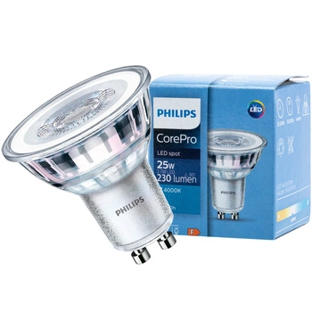 GU10 LED Leuchtmittel 2,7W = 25W 230LM 4000K Neutral 36° PHILIPS