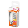 LED-Lampe B35 Kerze B22d 4.8W = 40W 470lm 2700K Warm 300° Dimmbar Retrofit Glühfaden CLASSIC Osram