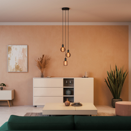 Dekorative LED-Glühbirne E27 3.5W = 12W 110lm 1800K Warm 320° Glühfaden Dimmbar Dekor Osram