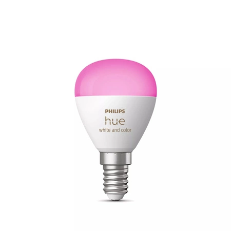 LED E14 P45 5.1W CCT RGB PHILIPS HUE Weiß & COLOR Ambiance Bluetooth Zigbee Glühbirne