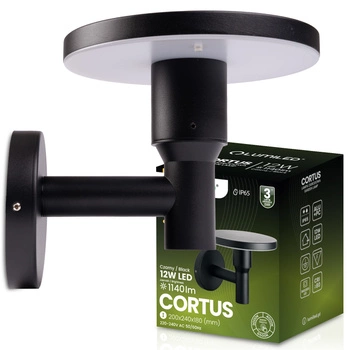 Gartenleuchte CCT LED-Wandleuchte 12W 3000-6500K IP65 CORTUS LUMILED