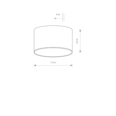 Gartenlampe Außenwandleuchte ELLIPSES LED 8181 V2 2x5W 3000K IP54 Schwarz und Gold Nowodvorski