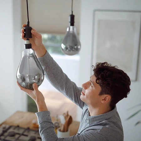 LED Lampen E27 A160 6,5 W = 20 W, 200 lm, 1800 K, warmer Filamentrauch, PHILIPS, dimmbar