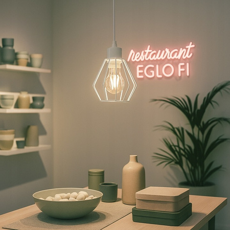 Masterled E27 Weiß Otto Decke Pendelleuchte