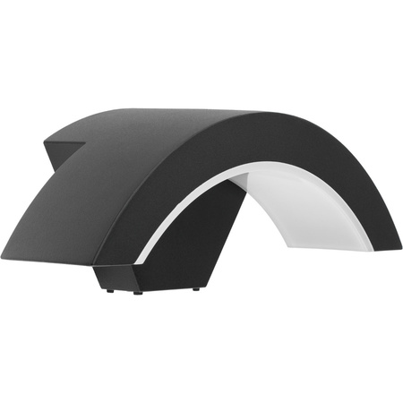 Gartenlampe Elevation Wandleuchte 12W 4000K ORION SCHWARZ IP54