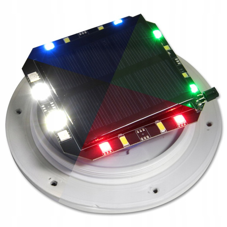 Gartenlampe LED Solarbetriebene RGB Kugel 30 cm