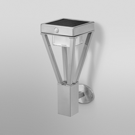 Wandleuchte Solarwand-Fassadenleuchte 6W 550lm 3000K Bewegungssensor Endura STYLE SOL WALL grau LEDVANCE