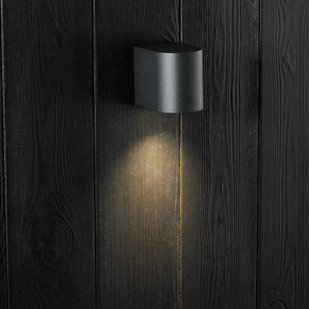 Garten Wandlampe Außenlampe GU10 Schwarz