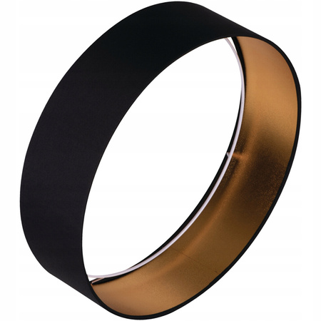 Aufbau LED Deckenleuchten Rifa 17,5W 3000K 40cm rund Schwarz und Gold KANLUX