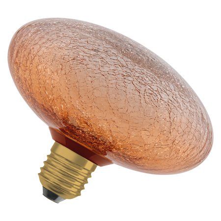 LED-Lampe E27 Frost 3.5W 300lm 2700K Warm Dekorativ Flach Orange Osram