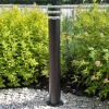 E27 Schwarz IP54 Rino Sanico Goldlux Standing Post Gartenlampe