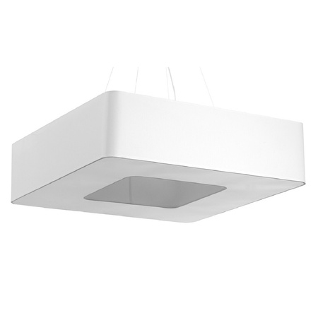 LED-Pendelleuchte URANO 8xE27 Kronleuchter 80cm Weiß SOLLUX