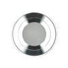 Aufbauleuchte HALOGEN Wasserdicht Aluminium SPOT TUBE 95mm IP44 Chrom AQUARIUS RUND Kobi
