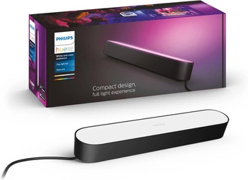 Philips HUE Play Schreibtischlampe Schwarz + Netzteil 78201/30/P7