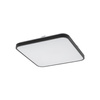 LED-Aufbau-Deckenleuchte für Badezimmer AGNES SQUARE 8110 32W 3000K IP44 Schwarz Nowodvorski