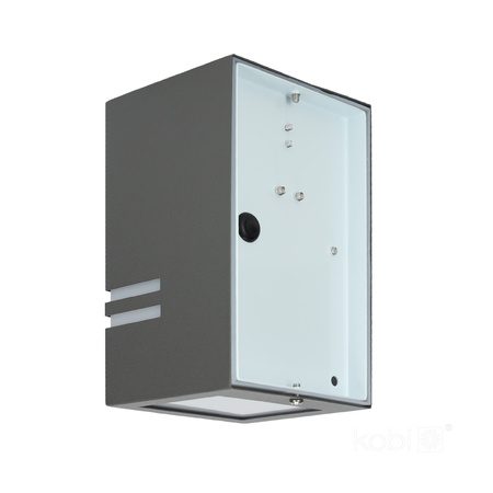 LED-Gartenleuchte QUAZAR 11 GU10 IP44 KOBI ALUMINIUM GRAU