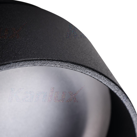 GOVIK MR16 GU10 schwarz IP20 Kanlux Halogen-Deckenleuchte