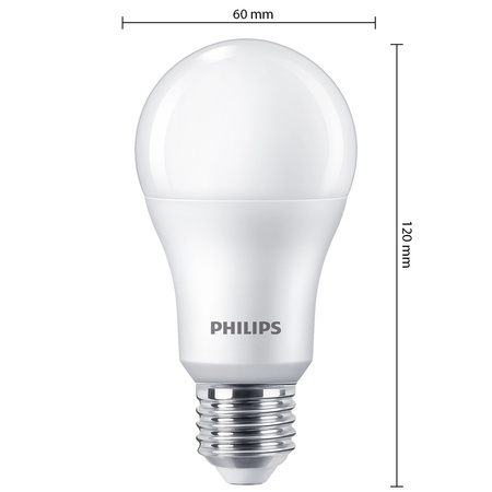 LED-Lampe E27 A60 13W = 100W 1521lm 4000K Neutral 180° Essential Philips