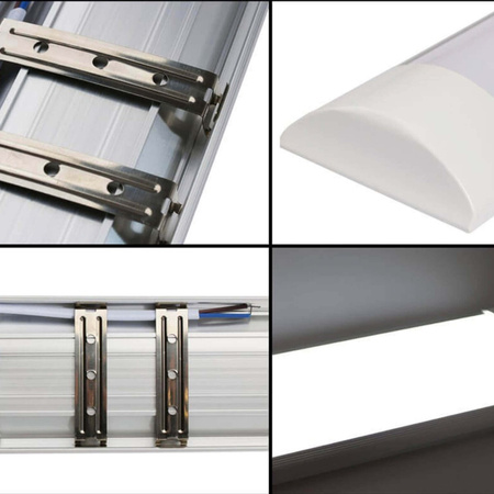 Linearer LED-Garagen-Lichtstreifen 36W 6500K Kalt 120cm