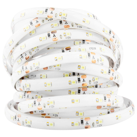 LED-Strip, LED-Streifen 12V 24W 300LED 2835 8mm 5m IP65 kalt LUMILED