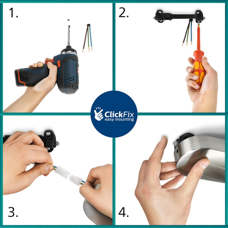 Reflektor-Deckenleuchte 2x GU10 Schwarz-Kupfer Niall Philips