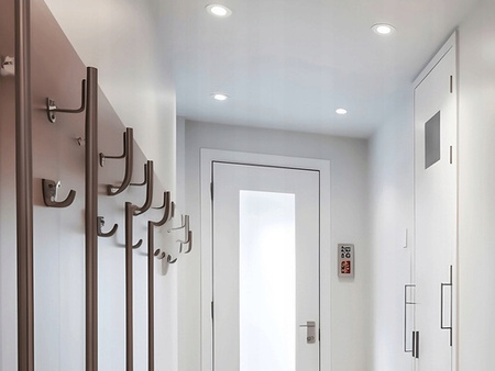 LED-Panel Deckenleuchte 6W 480lm 6500K kaltweiß-Einbau Rund weiß Proma Masterled