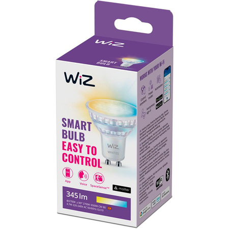 LED Lampen GU10 4.7W = 50W 2700-6500K 36° SMART WiFi WiZ