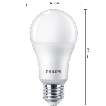 3x LED Lampe E27 A67 13W = 100W 1521lm 4000K Neutral PHILIPS