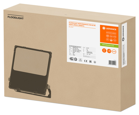 LED-Flutlicht Outdoor-Flutlicht 200W 28000lm 4000K IP66 Schwarzes Flutlicht Ledvance