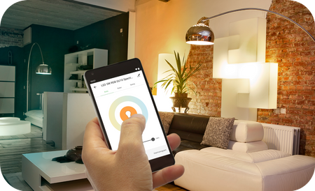 LED Lampe GU10 5W KOBI SMART WIFI RGB WW TUYA Intelligent Dimmbar