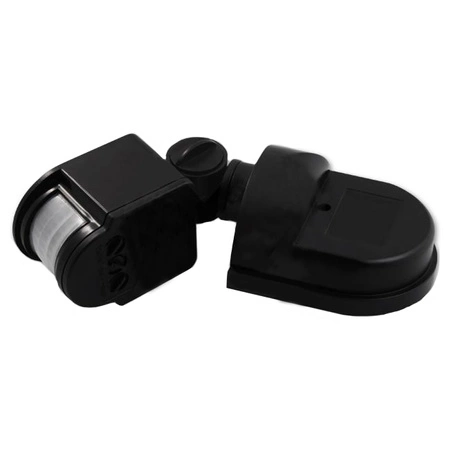 PIR-Außenbewegungsmelder IP44 Schwarz