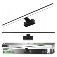 BESTA LED-BADEZIMMER-WANDLAMPE 15W 4000K 60CM IP44 SCHWARZ