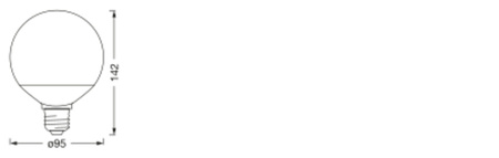 LED-Lampe E27 G95 16W 1521lm RGB CCT 200° LEDVANCE SMART+ WIFI Dimmbar