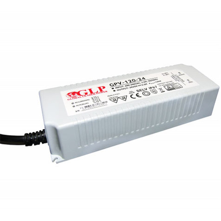 Konstantspannungs-LED-Netzteil GPV-120W 24V/5A hermetische Spannung IP67 wasserdicht