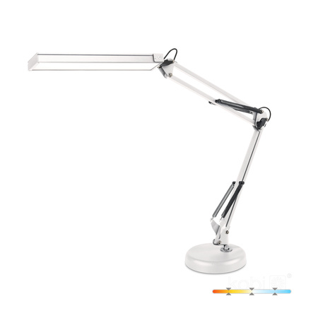 LED-Tischlampe 14W 800lm CCT 120° Wiederaufladbar Weiß Tenuix Kobi