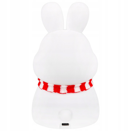 LED Tischlampe für Kinder 1.5W 28lm 3000K Warm RGB 360° Weiß Masterled Rabbit