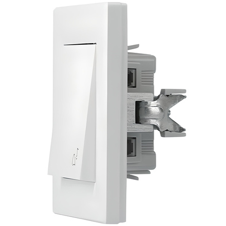 Klingelknopfschalter Schalter IP20 WEISS