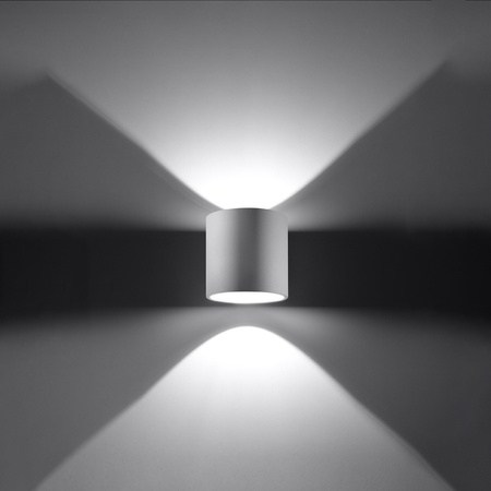 Wandleuchte ORBIS 1 G9 Rohr oben/unten Minimalistisch Weiß SOLLUX